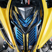 Grille de radiateur NICECNC pour YAMAHA RAPTOR 700 Raptor700R YFM700 YFM700R 2013-2026 RAD0152BK Protection de quad