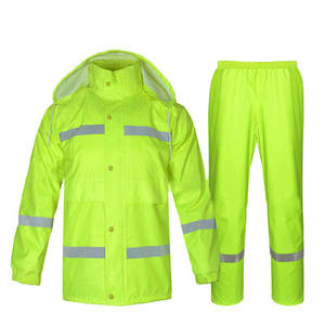 Abbigliamento da Lavoro Impermeabile Giallo <span class=keywords><strong>Set</strong></span> Completo Impermeabile Giacca Antipioggia - Product Image 2