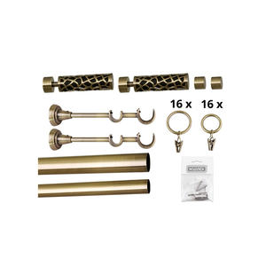 Riel de Techo Doble de PVC Reforzado Bojanek, Juego Completo para Cortinas con Ganchos Deslizantes de Movimiento Suave, Instalación Completa - Product Image 4