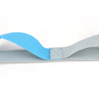 Sangle de yoga non élastique en coton polyester doux sangle d'étirement pour exercice de yoga Pilates danse