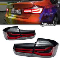 Feux arrière BBA Car Styling pour BMW Série 3 F30, feux arrière LED 2012-2019, lentille de projecteur haute puissance, signal dynamique DRL, pièces automobiles