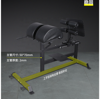 Chaise romaine réglable en métal Duoyuan Dy-005 pour exercices de fessiers et ischio-jambiers, modèle ABRAM, pour usage intérieur, équipement de gym unisexe