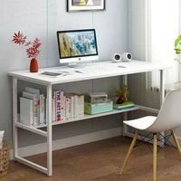 Pequeña casa de alquiler simple dormitorio escritorio dormitorio niña computadora aprendizaje hogar escritura Escritorio de oficina