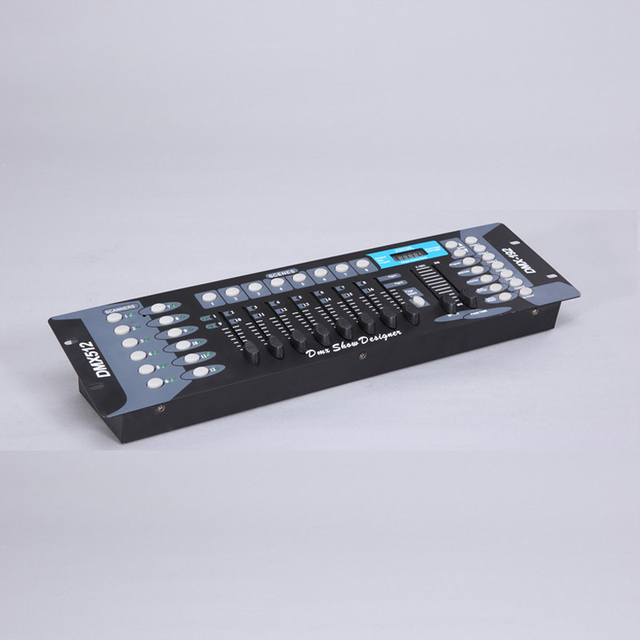 Simple Metal Lighting Control Panel DMX512 Moving Head 192 Dimmer Stage Light Controller for DJ Equipment