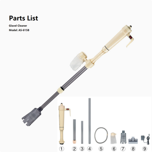 Accesorios para Acuarios, Limpiador de Grava Eléctrico de PVC para Peceras, Fácil de Transportar, Marca Jeneca, Duradero, Ecológico y Silencioso para Uso en Sala de Estar - Product Image 4