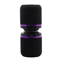 Altavoz Bluetooth Magnético Inalámbrico Portátil con Luces RGB, Ideal para Viajes, Ofrece un Sonido Excepcional para Campamentos y Fiestas