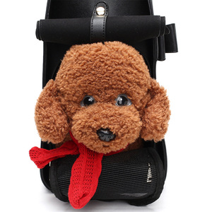 Pet Travel Bag With Bow Black Mesh Lining 40x16x32 Cm For Dog <b>Cat</b> Outing <b>Backpack</b> - Product Image 4