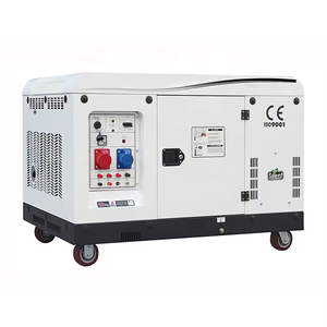 Générateur silencieux 12 kVA 220 V/380 V CA triphasé/bi-tension insonorisé 12 kW pour usage industriel - Product Image 3