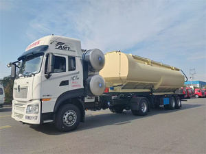 Camion de transport de fourrage en vrac Shaanxi Auto 6X4 de 35 mètres cubes, semi-remorque de transport de fourrage en vrac à trois essieux - Product Image 6