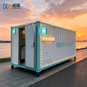 Customized Shipping Restaurant With Retail Shop Layout Commercial Kitchen Container Cafe - Product Image 1