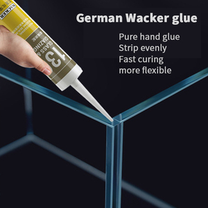 Harga pabrik kaca lengkung panas akuarium ruang tamu ikan mas <span class=keywords><strong>Betta</strong></span> ekologi tangki ikan polos - Product Image 4