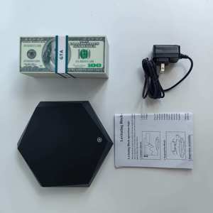Factory Price New Design Magical Levitation Bill Lamp RGB Color Change Levitating Floating Money LED <b>Light</b> Office Decor - Product Image 1