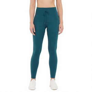 Wholesale Customized Skinny Lace Active Yoga <b>Pants</b> Stretch High Waist Workout Leggings <b>Women</b> Breathable Casual Leggings - Product Image 1