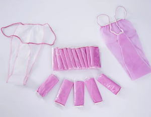 Culottes jetables respirantes non tissées pour femmes, shorts de salon de beauté adaptés aux voyages pour sauna, sous-vêtements jetables pour <span class=keywords><strong>string</strong></span> - Product Image 5
