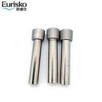 Fraise diamantée électrolytique conique inversée pour alésage, polissage, fraisage des matériaux durs en céramique, quartz, PCD, PCBN