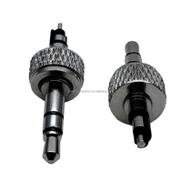 Prise audio TRS 3,5 mm 3 pôles avec grand anneau métallique