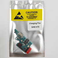 Papan Port Pengisian Daya Ponsel untuk Samsung Galaxy A70 Kabel Fleksibel Pengisi Daya SM-A705F/A705U Papan Sub Pengisi Daya Jack DC Suku Cadang Perbaikan