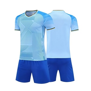 Ensemble de maillots de football pour adultes unisexes Sportstars - Séchage rapide, 100% polyester, manches courtes avec impression par injection directe - Product Image 2