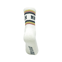 Chaussettes de sport Cool Design classique Logo de tricot personnalisé Chaussettes confortables de haute qualité pour hommes