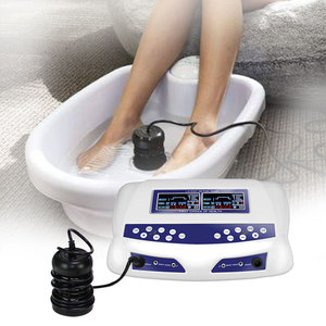 AmywellMED Çift İyonik Ayak Detoks Makinesi İyon Temizleyici 2 Kişilik İyonik Ayak Banyosu <span class=keywords><strong>Spa</strong></span>, Ev ve Salon Kullanımı için Kemerler ve Pedler ile - Product Image 2