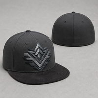 Casquette de baseball structurée à 6 panneaux, style rétro 59, personnalisable, streetwear urbain gothique, broderie 3D, visière incurvée, casquette Dad