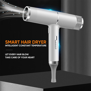 Secador de pelo eléctrico iónico profesional, máquina con Motor de alta velocidad, 3 Ajustes de calor, 1600W - Product Image 3