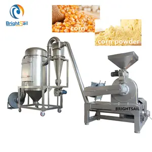 Millet chickpea flour pin mill dry pepper grinding machine for grain powder