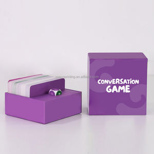 Stampa personalizzata creatività per adulti <span class=keywords><strong>parole</strong></span> divertenti gioco di carte <span class=keywords><strong>con</strong></span> dadi inclusi - Product Image 5