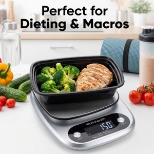 <span class=keywords><strong>Balance</strong></span> <span class=keywords><strong>de</strong></span> <span class=keywords><strong>cuisine</strong></span> électronique numérique LCD ABS 3kg/5kg/10kg, précision 1g/0.1g, <span class=keywords><strong>balance</strong></span> alimentaire - Product Image 5