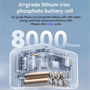 Système de stockage d'énergie domestique 3,6 kW 8 kWh LiFePO4, générateur solaire hors réseau tout-en-un, unité intégrée - Product Image 3