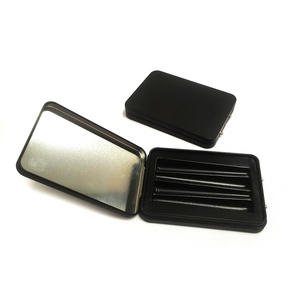 Boîte en métal personnalisée, résistante aux enfants, rectangulaire, mini-boîte à cigarettes, boîte en métal CR à l'épreuve des enfants, boîte à épices avec support inférieur - Product Image 4