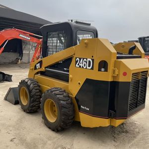 Cargadora Compacta Usada de Alta Calidad Cat 246D, Modelo 2022, Carga Nominal de 3.4 Toneladas, Origen América, en Stock para Venta - Product Image 3