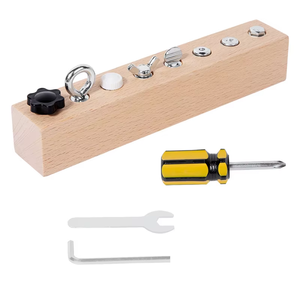 Gioco Educativo Montessori di Abbinamento Attività Fai-da-te in Legno con Viti e Bulloni per Bambini e Bambine - Product Image 5