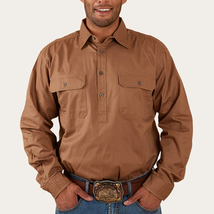 大きくて高い着用大きくて高い刺繍ブラックアパレル真珠スナップスウェットシャツパーソナライズされたPearlsnap釣り西洋シャツ - Product Image 1