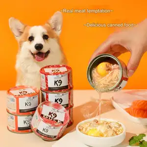 Wholesale Canned Cat And Dog Staple Food Cat Wet Food Hair Ball Nutritional Fattening Pet Food Cat Snacks 100g