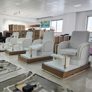Nouveau design moderne de meubles de salon de beauté pour les ongles pompe d'évacuation de massage pour les pieds pour la manucure en vente fauteuil de pédicure - Product Image 6