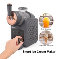 Mini machine à slush multifonctionnelle, 1,8 L, pour la préparation de glaces molles et de boissons glacées, idéale pour la maison et les petits cafés