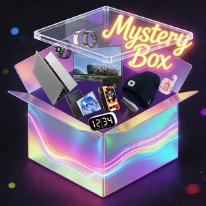 Caja Misteriosa Digital de 5 Piezas con 100 Premios Garantizados, Caja Misteriosa de la Suerte Sin Artículos de Bajo Valor, Consígala Ahora, Tiempo Limitado - Product Image 1