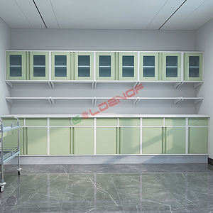 מחסן מודרני ארון מתכת רפואי מותקן קיר עבור ריהוט בית חולים וטיפול רפואי פתרון אופטימלי ארגון - Product Image 6