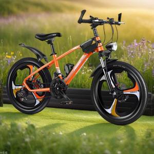 Vélo pour enfants de 22 pouces, vélo de montagne avec fourche à suspension et freins à disque, pour enfants de 8 ans et plus, unisexe - Product Image 2