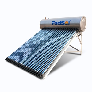 Sistema de Calentador de Agua con Tubo Evacuado de Acero Inoxidable Presurizado Integrado de 150L con Certificación Solar Keymark para Hogar y Exteriores - Product Image 2