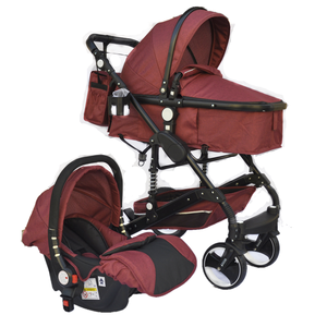 <strong>3in1</strong> Baby Strollers Luxury Baby Stroller <strong>Pram</strong> 3 in 1 Travel System Baby Stroller - Product Image 4