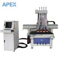 Machine de routeur CNC ATC de table en bois de 2000*3000mm avec garantie de qualité de table de travail sous vide d'alimentation automatique 5 ans