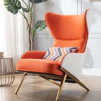 Ensemble de canapés traditionnels confortables et doux pour salon, appartement, chambre à coucher, fauteuils de détente avec pieds en métal, design modulaire