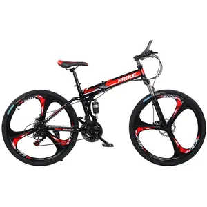 Green Life Light Weight Popular Brand City Use Folding Mountain Cycle Best Price 7 Speed 26'' Wheel Bike Folding Bicycle