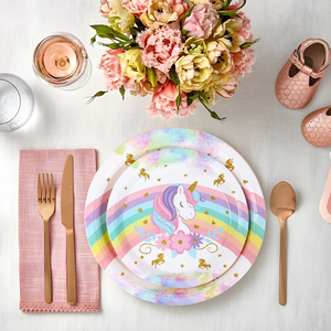 Fabbrica Nicro 79 pezzi servire 8 <span class=keywords><strong>bambini</strong></span> unicorno tema Baby Shower bomboniere Set per la decorazione della festa <span class=keywords><strong>di</strong></span> <span class=keywords><strong>compleanno</strong></span> per <span class=keywords><strong>bambini</strong></span> - Product Image 3