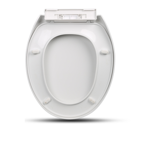 Bofan chất lượng tốt hình chữ V PP nhựa gia đình nhà vệ sinh chỗ ngồi Bìa mềm đóng với một nút phát hành nhanh chóng cho phòng tắm <span class=keywords><strong>WC</strong></span> - Product Image 3