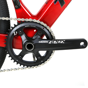 Vélo de course/<span class=keywords><strong>gravel</strong></span> hybride en carbone neuf de fabrication chinoise V3 700x40c avec freins à disque hydrauliques complets, 11 vitesses Apex - Product Image 3