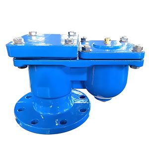 Hierro dúctil PN16 Dn50 Válvula de escape automática de liberación de aire de doble orificio de doble puerto para agua del grifo - Product Image 3