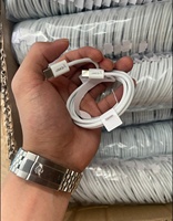 Cable USB-C de Carga Rápida de Alta Calidad de 20 W y 3 A con Trenzado y Revestimiento de PVC para Teléfono IOS 12/13 Pro, Cables Flexibles para Teléfono Móvil de 1 m y 2 m